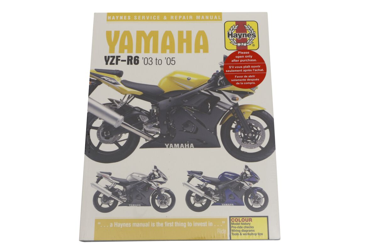 Haynes Yamaha Yzf R6 (03 05) Books & Manuals Haynes