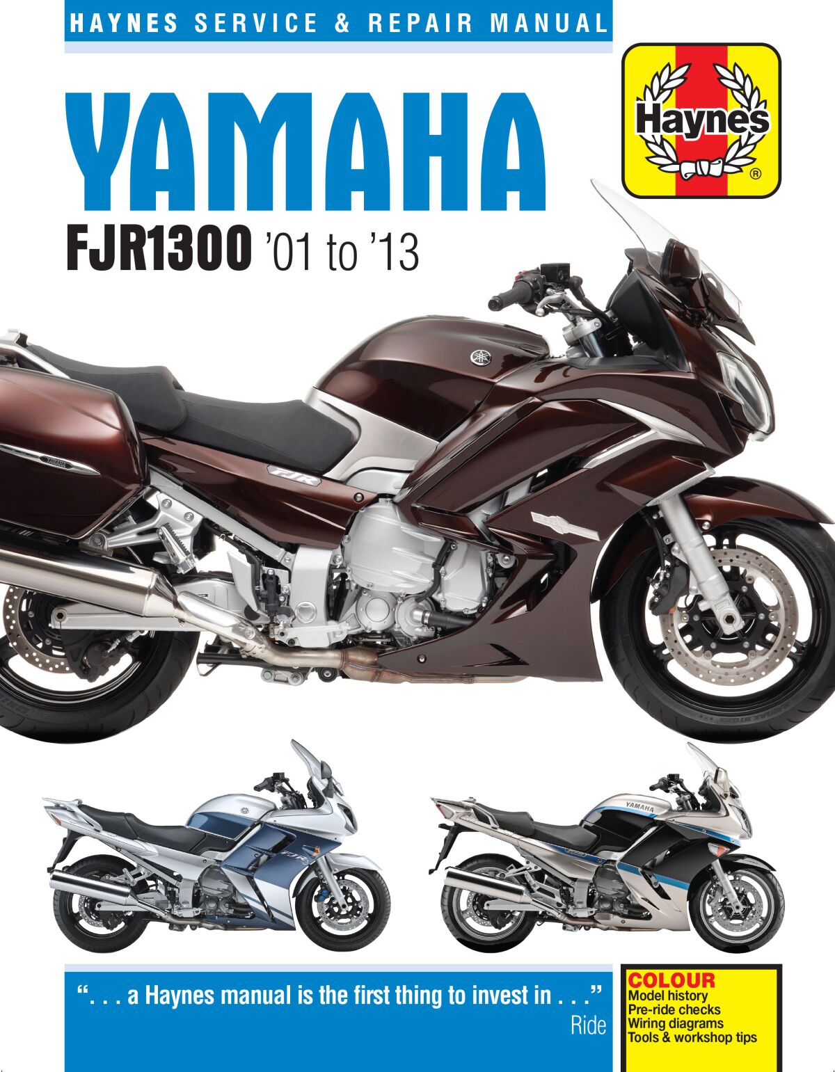Haynes Yamaha Fjr1300 (01 13) Books & Manuals Haynes