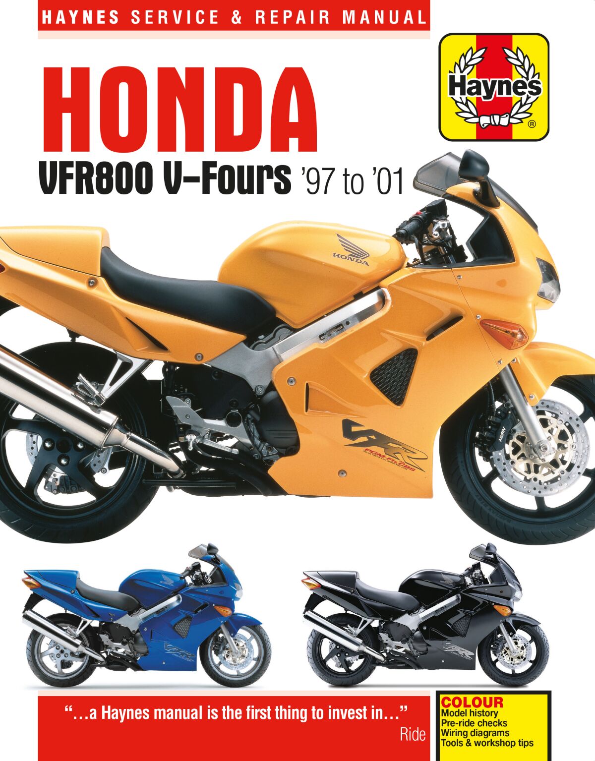 Haynes Honda Vfr800 Update (97 0 Books & Manuals Haynes