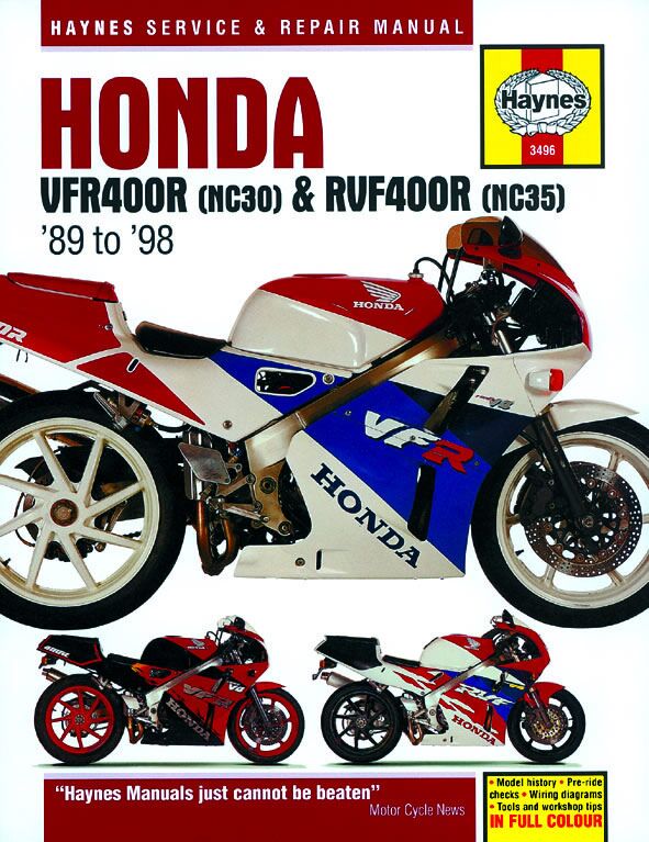 Haynes (Sb) Honda Vfr400 Books & Manuals Haynes
