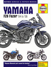 Haynes Yamaha Fz6 Fazer 04 08 Books & Manuals Haynes