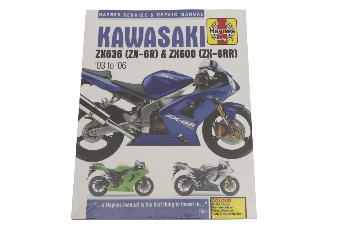 Haynes Kawasaki Zx 6 R 03 06 Books & Manuals Haynes
