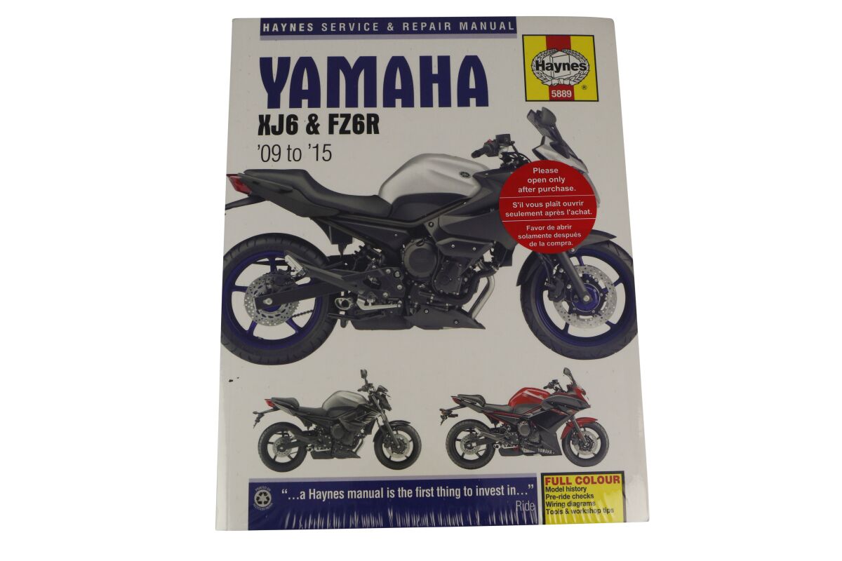 Haynes Yamaha Xj6 & Fz6 R (09 15) Books & Manuals Haynes
