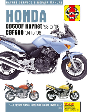 Haynes Honda Cb600 F Hornet Books & Manuals Haynes