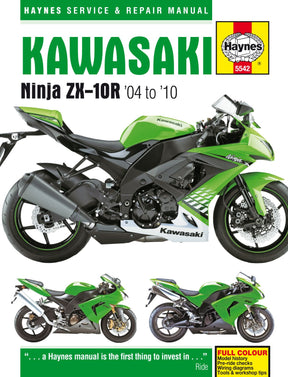 Haynes Kawasaki Ninja Zx 10 R (04 Books & Manuals Haynes