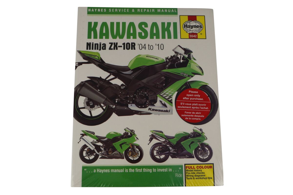 Haynes Kawasaki Ninja Zx 10 R (04 Books & Manuals Haynes