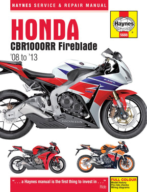 Haynes Honda Cbr1000 Rr Fireblade Books & Manuals Haynes