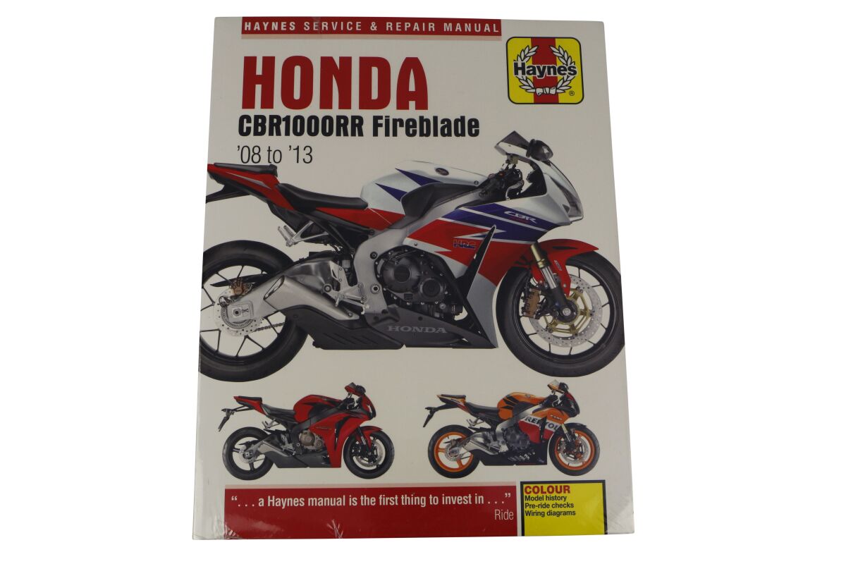Haynes Honda Cbr1000 Rr Fireblade Books & Manuals Haynes