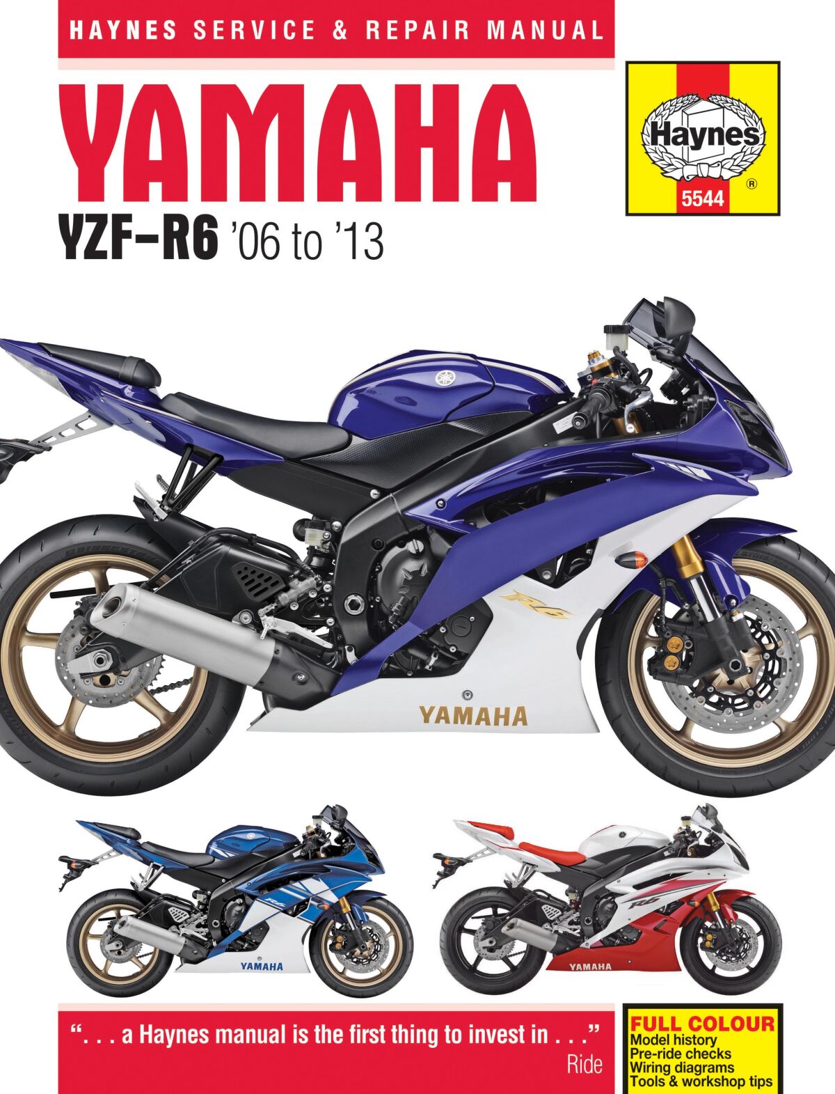 Haynes Yamaha Yzf R6 (06 13) Books & Manuals Haynes