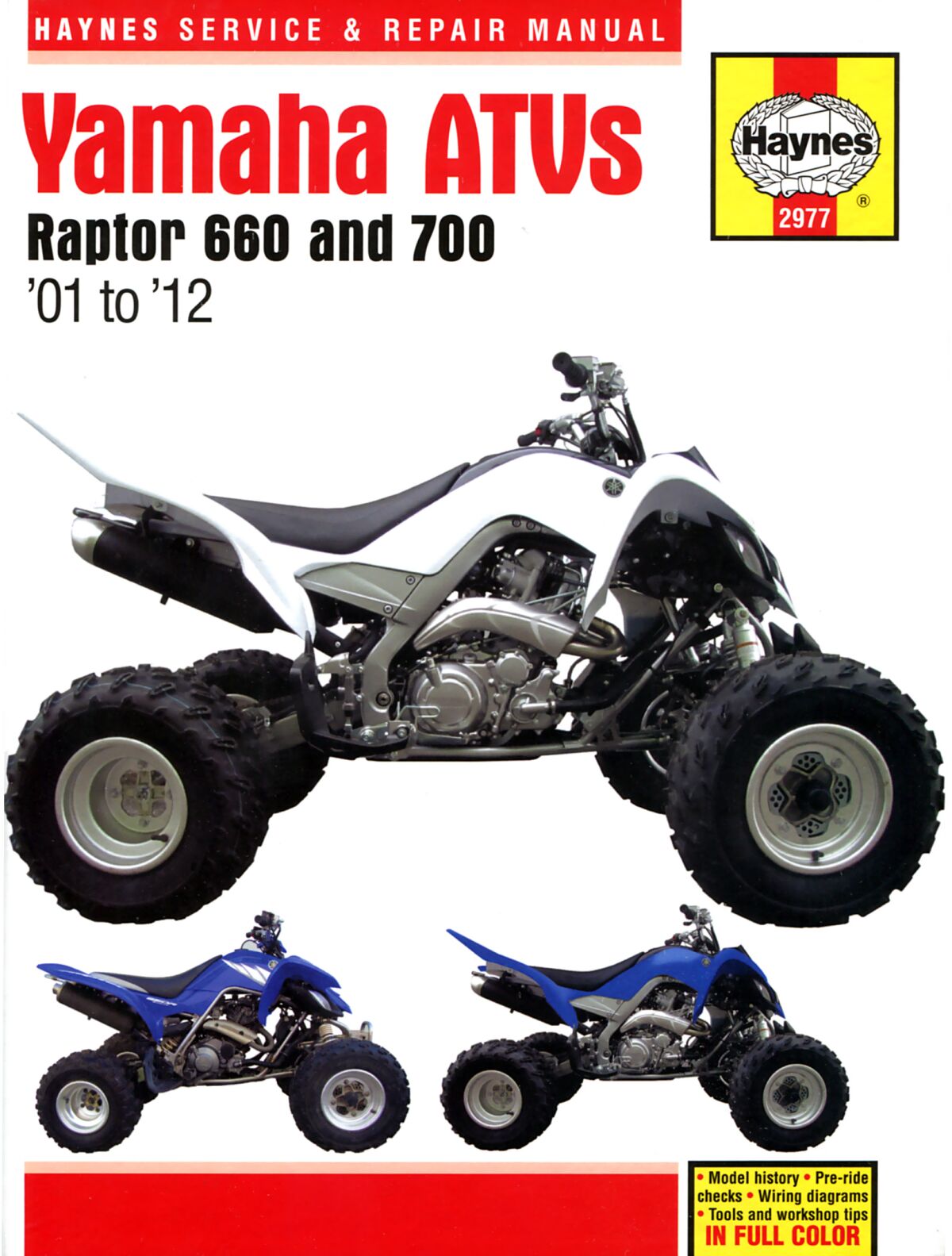 Haynes Yamaha Raptor 660 & 700 A Books & Manuals Haynes