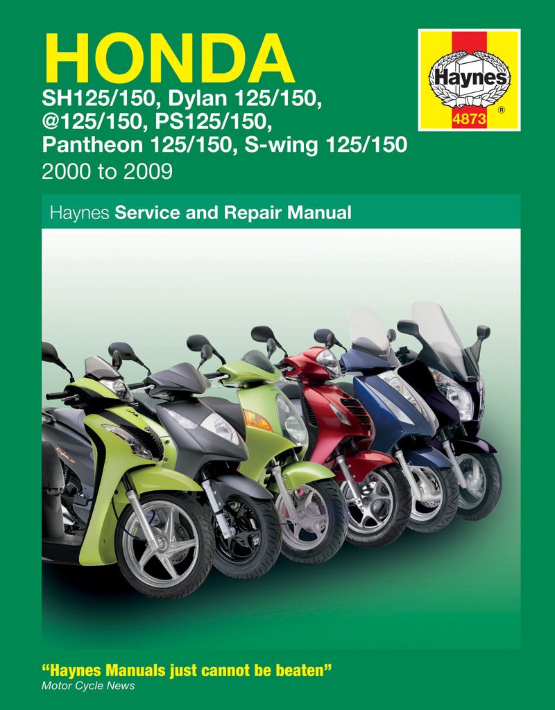Haynes Honda 125 Scooters (00 09 Books & Manuals Haynes