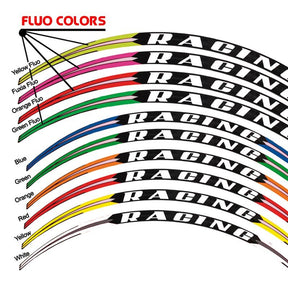 Pro Grip Wheeltape Pre Cut Fluo Grn 4301-STREET GRAPHICS Pro Grip