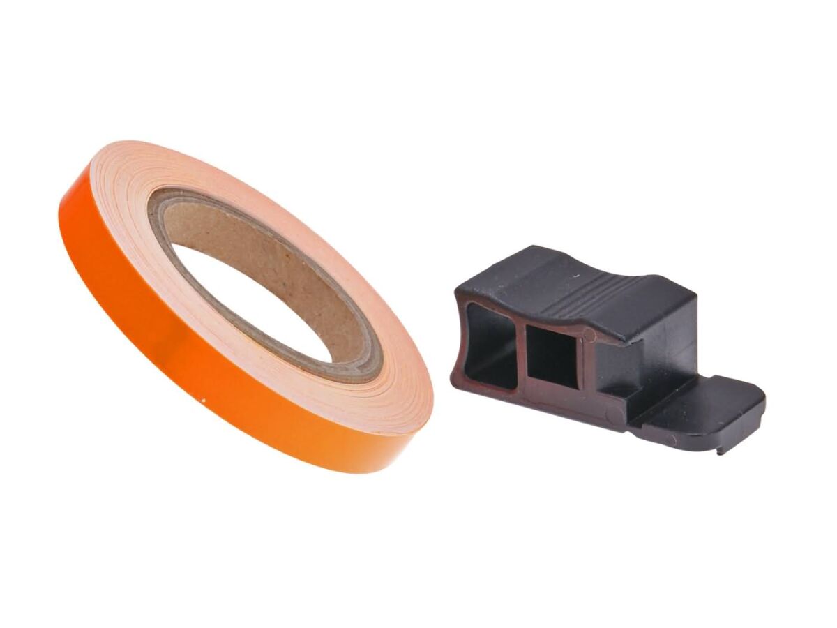 101 Octane Rim Tape 6 M X 7 Mm Neon Orange 4301-STREET GRAPHICS 101 Octane