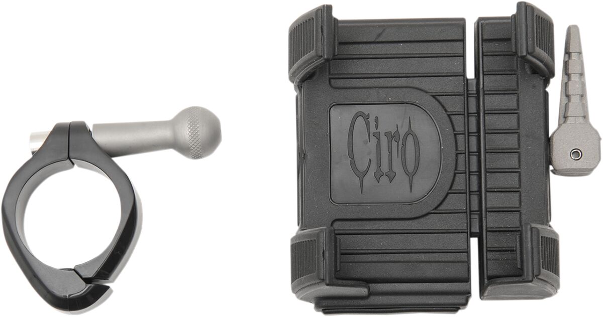Ciro Mount 1.25 W/O Chg Blk Phone Mount Ciro