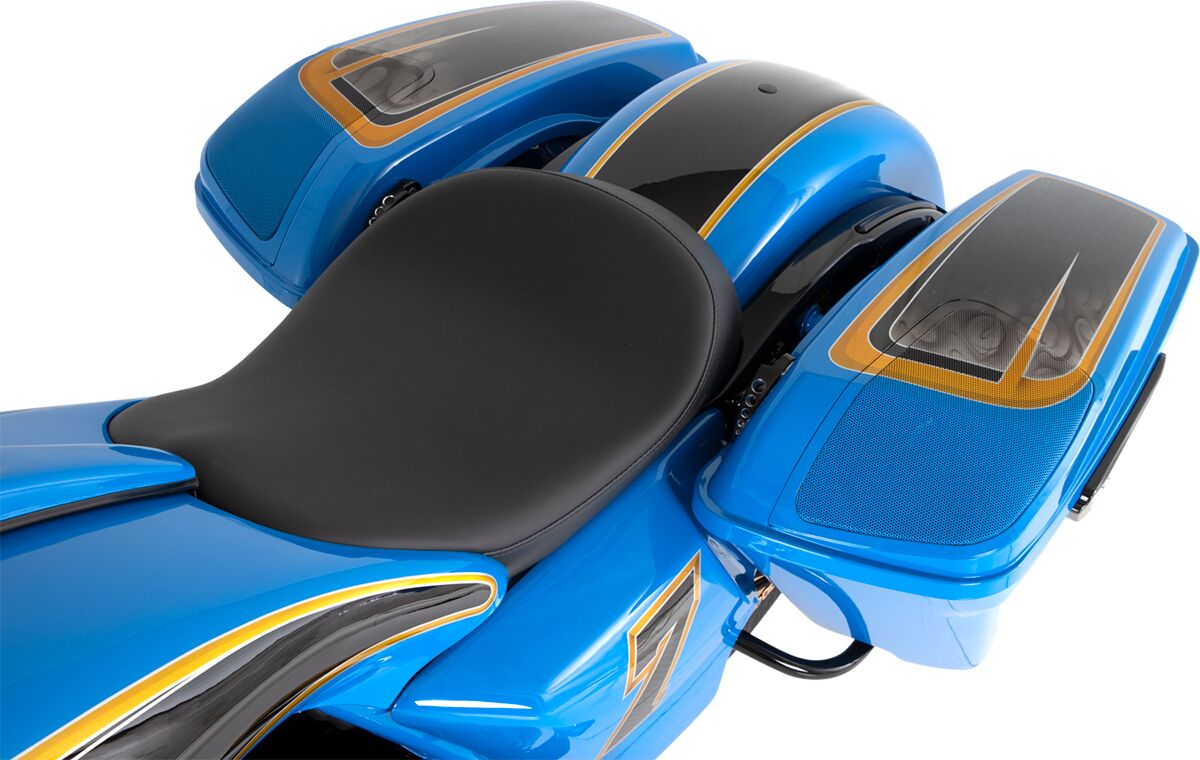 Hogtunes Speaker Lid Kit Black Speakers Hogtunes