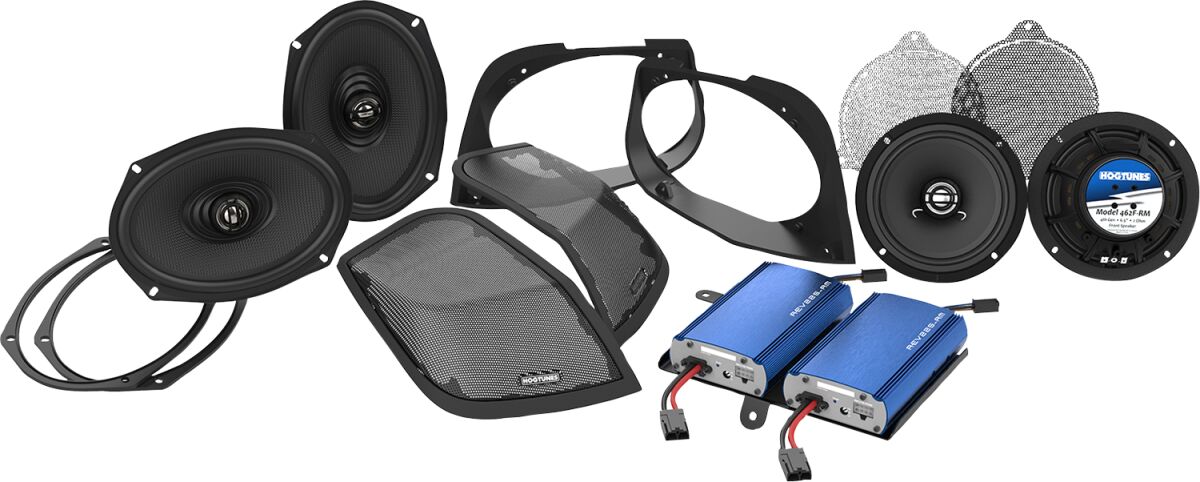 Hogtunes Amps/Spkrs/Cut In Kit Speakers Hogtunes