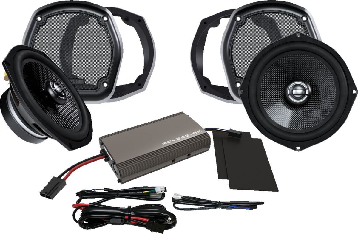 Hogtunes Amp 225 Watt /7.0" Fairing Lower Speaker Kit Speakers Hogtunes Default Title