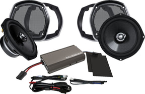 Hogtunes Amp 225 Watt /7.0" Fairing Lower Speaker Kit Speakers Hogtunes