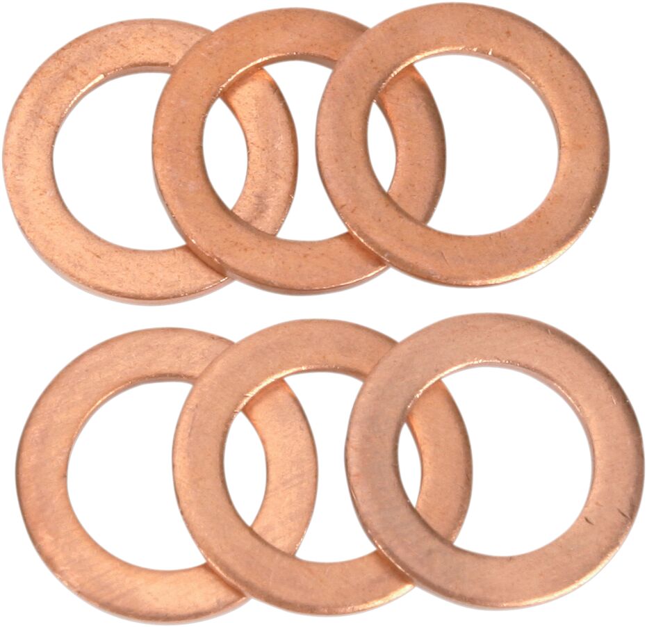 Goodridge Washers Copper 7/16 M11 5 6 Pk BRAKE LINE HARDWARE Goodridge