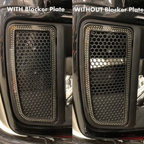 Lower Fairing Solid Blocker Plates - 14-19 Touring Fairing Accessories Custom Dynamics