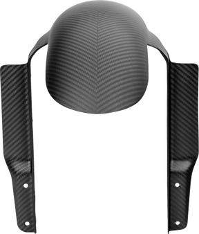 Front Fender, Carbon Matte - 17-22 Touring Front Fender Slyfox Performance