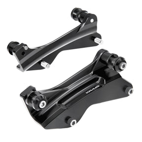 Pro-4 Docking Hardware For Öhlins, Black Anodized - 14-25 Touring Rear Shocks Accessories Kraus