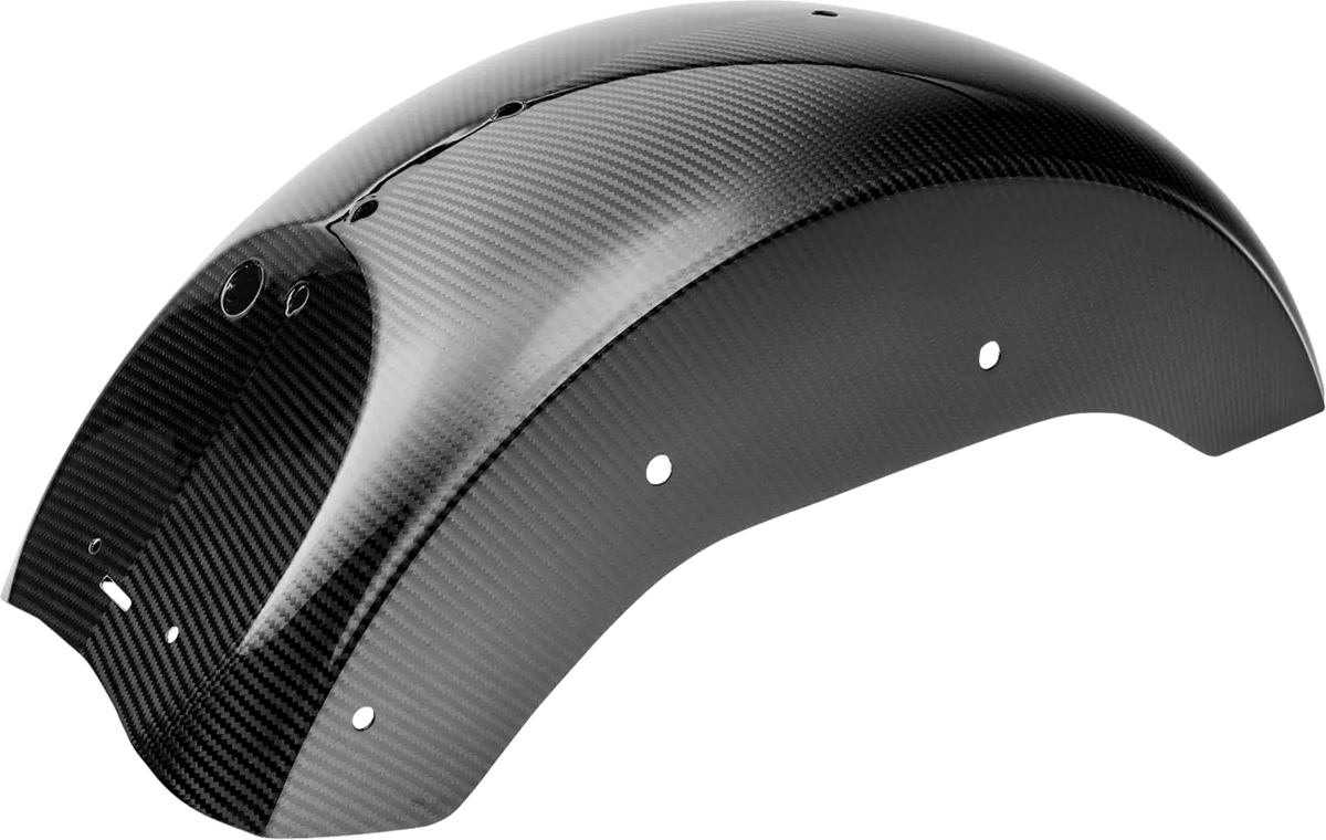 Rear Fender, Carbon Gloss - 18+ Softail Rear Fender Slyfox Performance