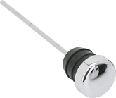 Gzp Chrome Oil Tank Plug W/ 6 5/8" Dipst Oil Dipstick Zodiac Default Title