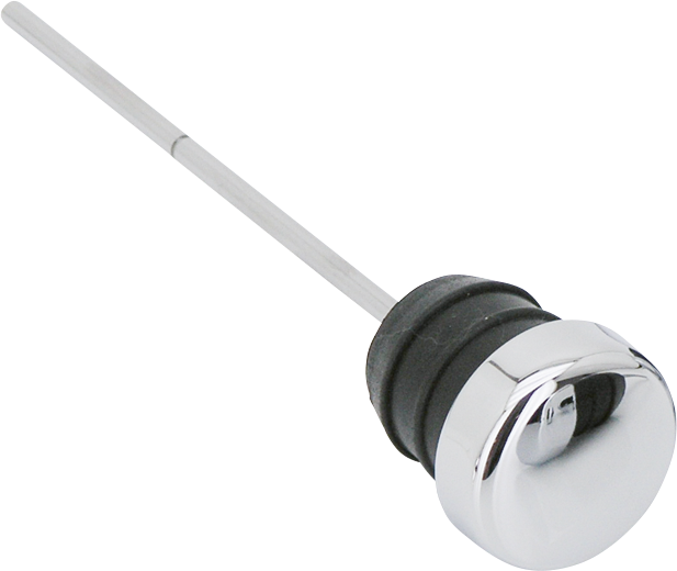 Gzp Chrome Oil Tank Plug W/ 6 5/8" Dipst Oil Dipstick Zodiac Default Title