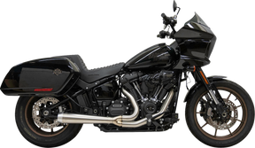 Road Rage III 2:1 Exhaust System - 18+ Softail Full Exhaust System Bassani Xhaust Stainless 18-21 FLSB - 22-23 FXLRST