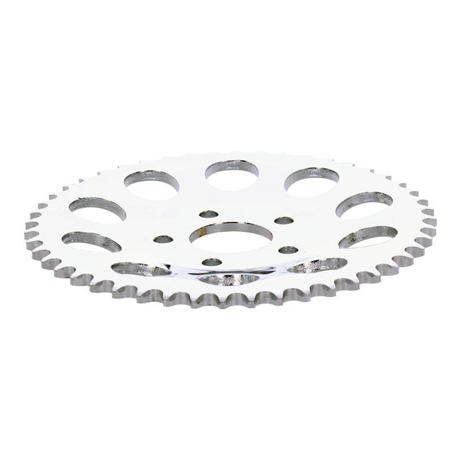 Rear Sprocket, Chrome. 48t Sprockets Rear Wheel Mcs