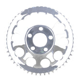Rear Sprocket, Chrome. 51t Sprockets Rear Wheel Mcs