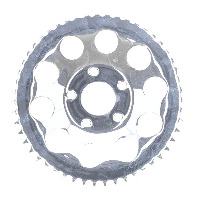 Rear Sprocket, Chrome. 51t Sprockets Rear Wheel Mcs