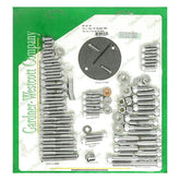 Motor Screw Set, Chrome Allen Motor Screw Kits Gardner Westcott