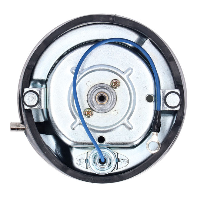 Fl Speedometer, ''62 67 Electra Face'', Black/Silver. 1:1 Mph Speedometers Mcs