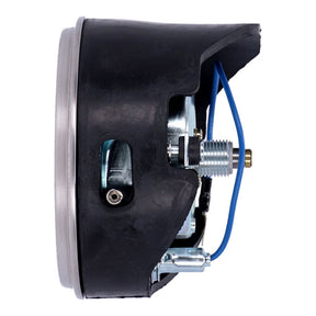 Fl Speedometer, ''62 67 Electra Face'', Black/Silver. 1:1 Mph Speedometers Mcs