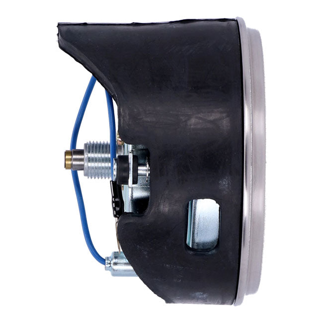 Fl Speedometer, ''62 67 Electra Face'', Black/Silver. 1:1 Mph Speedometers Mcs