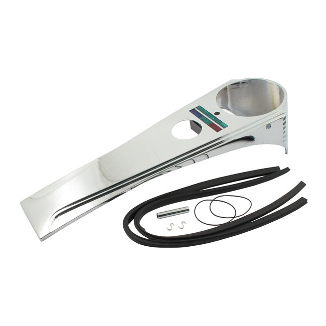 68 95 ''Airglide'' Dash Cover. Chrome Dash Panel Mcs