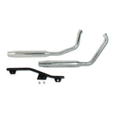 Paughco, Tapered exhaust (38"). Chrome Full Exhaust System Paughco