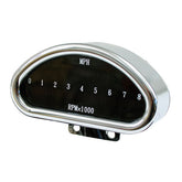 Electronic Cnc Aluminum Speedometer (Mph) Chrome Speedometers Mcs