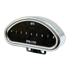 Electronic Cnc Aluminum Speedometer (Mph) Chrome Speedometers Mcs