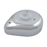 Teardrop Air Cleaner Assembly. Chromed Aluminum Air Cleaner Mcs