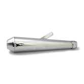Megaton Universal Muffler 17" Long Chrome Exhaust Slip-Ons And Mufflers Mcs