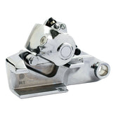 Brake Caliper With Bracket, Rear. Chrome Brake Calipers Mcs