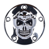 Skull Point Cover 5 Hole. Chrome Point Covers Mcs