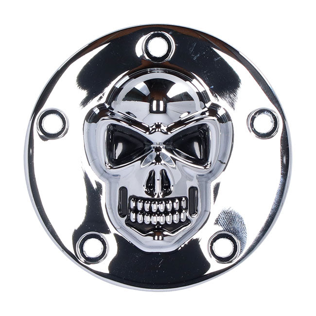 Skull Point Cover 5 Hole. Chrome Point Covers Mcs
