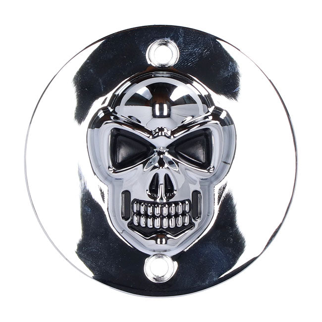 Skull Point Cover. Chrome Point Covers Mcs