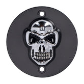 Skull Point Cover. Black/Chrome Point Covers Mcs