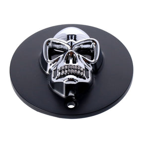 Skull Point Cover. Black/Chrome Point Covers Mcs
