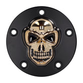 Skull Point Cover. Black/Gold Point Covers Mcs